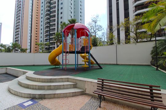 Área Comum - Playground de apartamento à venda com 3 quartos, 108m² em Indianópolis, São Paulo