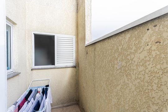 Área de Serviço de apartamento à venda com 2 quartos, 37m² em Parque Novo Oratório, Santo André
