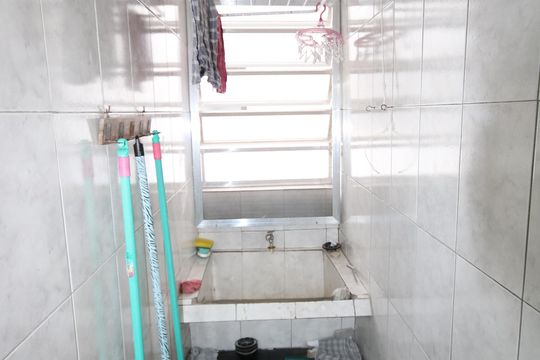 Área de Serviço de apartamento para alugar com 1 quarto, 40m² em Canto do Forte, Praia Grande