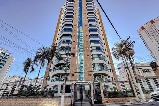 Fachada de apartamento à venda com 3 quartos, 124m² em Vila Regente Feijó, São Paulo