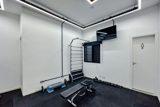 Área comum - Academia de apartamento à venda com 3 quartos, 124m² em Vila Regente Feijó, São Paulo