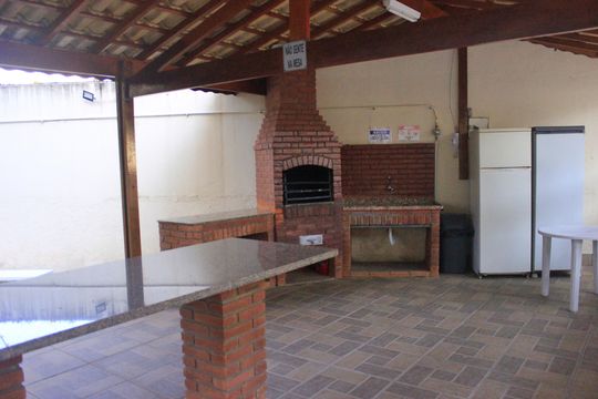 Área comum - Churrasqueira de apartamento à venda com 3 quartos, 60m² em Vila Augusta, Guarulhos