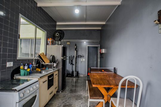 Área gourmet de apartamento à venda com 2 quartos, 100m² em Jardim Ana Maria, Santo André