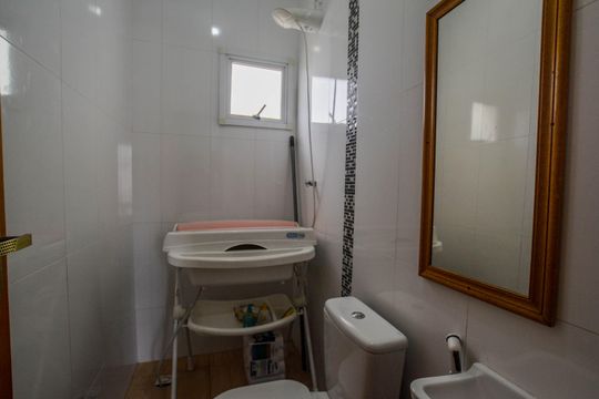 Banheiro da Suíte de apartamento à venda com 2 quartos, 100m² em Jardim Ana Maria, Santo André