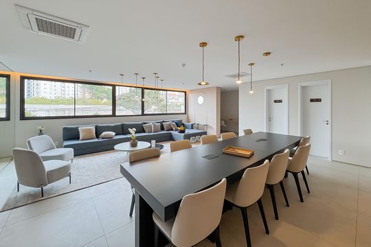 Área comum de kitnet/studio à venda com 1 quarto, 32m² em Sacomã, São Paulo