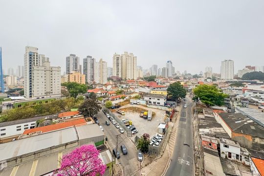 Vista da Varanda de kitnet/studio à venda com 1 quarto, 32m² em Sacomã, São Paulo