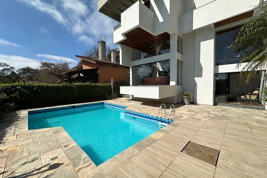 Área comum - Piscina de casa de condomínio para alugar com 4 quartos, 400m² em Morada dos Pássaros, Barueri
