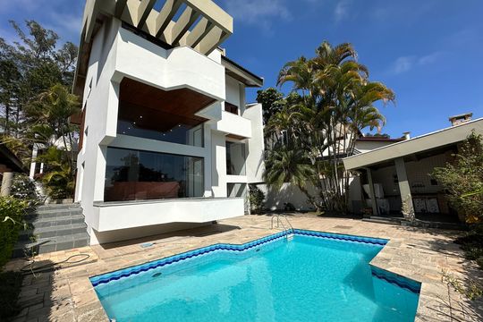 Área comum - Piscina de casa de condomínio para alugar com 4 quartos, 400m² em Morada dos Pássaros, Barueri