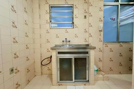 Cozinha e Área de Serviço de apartamento para alugar com 1 quarto, 53m² em Catete, Rio de Janeiro