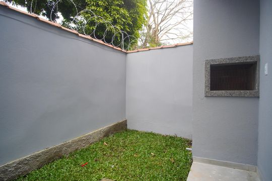 Churrasqueira de casa de condomínio à venda com 2 quartos, 67m² em São Jorge, Novo Hamburgo