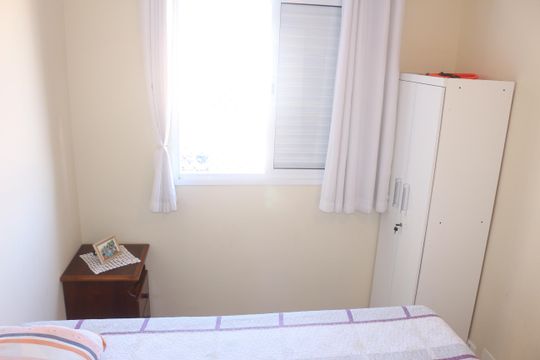 Suíte  de apartamento à venda com 2 quartos, 81m² em Oswaldo Cruz, São Caetano do Sul