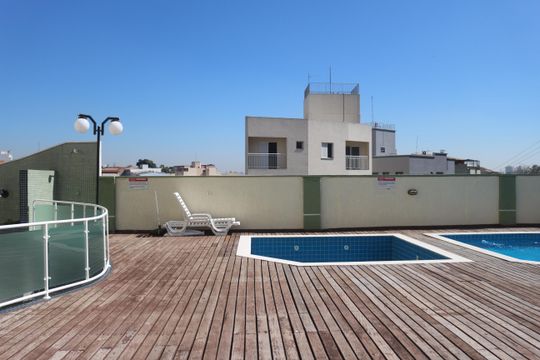 Área comum - Piscina de apartamento à venda com 2 quartos, 81m² em Oswaldo Cruz, São Caetano do Sul