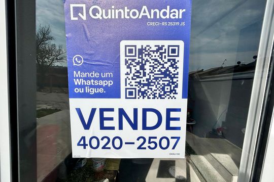 Placa de casa à venda com 2 quartos, 67m² em São Jorge, Novo Hamburgo