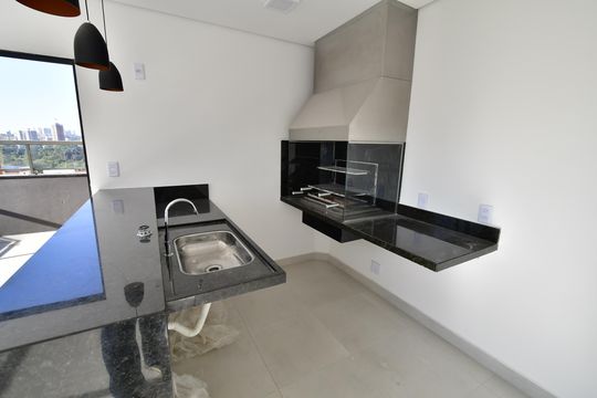 Área comum - Churrasqueira de apartamento para alugar com 1 quarto, 51m² em Centro, Campinas