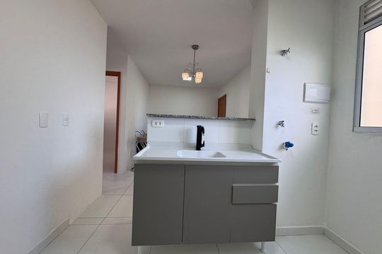 Cozinha de apartamento à venda com 2 quartos, 41m² em Feitoria, São Leopoldo