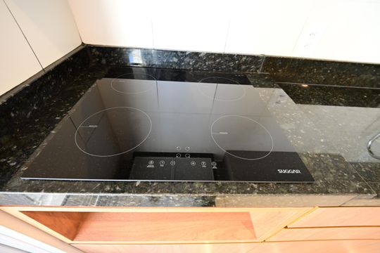 Cozinha de apartamento à venda com 2 quartos, 58m² em Setor Bela Vista, Goiânia