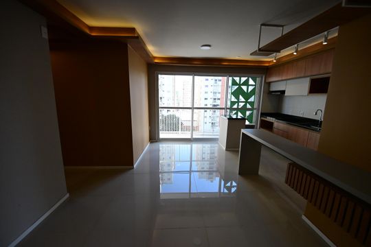 Sala de apartamento para alugar com 2 quartos, 58m² em Setor Bela Vista, Goiânia