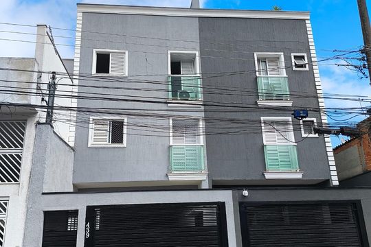 Fachada de apartamento à venda com 2 quartos, 50m² em Utinga, Santo André