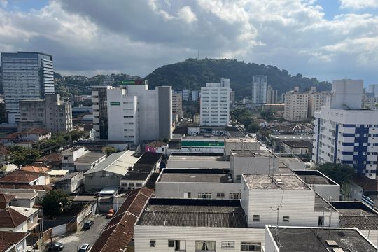 Vista de apartamento para alugar com 2 quartos, 95m² em Vila Belmiro, Santos