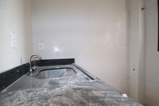Área de Serviço de apartamento à venda com 2 quartos, 47m² em Campestre, Santo André