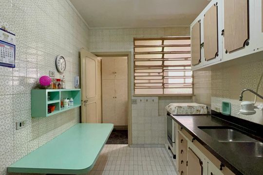 Cozinha de apartamento à venda com 2 quartos, 100m² em Jardim Paulista, São Paulo