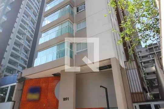 Fachada de apartamento para alugar com 1 quarto, 25m² em Moema, São Paulo