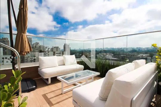 Área comum de apartamento para alugar com 1 quarto, 25m² em Moema, São Paulo