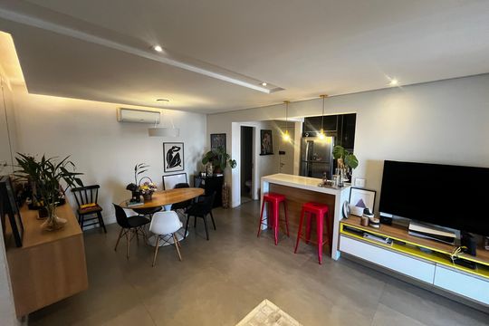 Sala de apartamento à venda com 2 quartos, 87m² em Vila Dom Pedro Ii, São Paulo