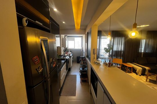 Cozinha de apartamento à venda com 2 quartos, 87m² em Vila Dom Pedro Ii, São Paulo