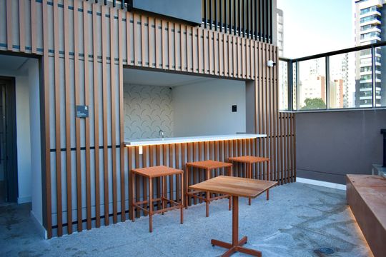 Área comum - Bar Piscina de apartamento para alugar com 1 quarto, 39m² em Vila da Saúde, São Paulo