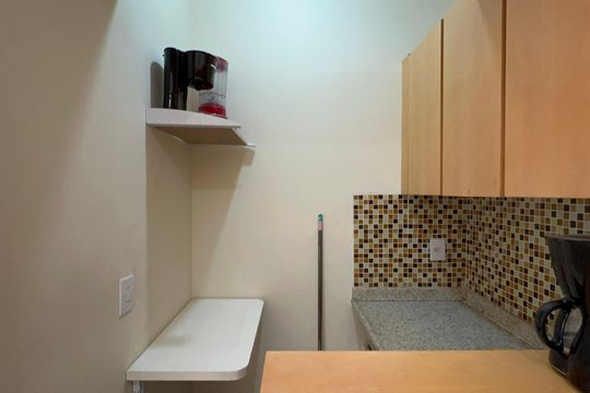 Cozinha de kitnet/studio para alugar com 1 quarto, 32m² em Vila Mariana, São Paulo
