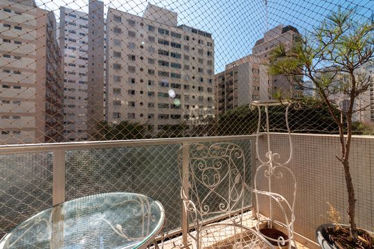 Varanda de apartamento para alugar com 3 quartos, 146m² em Moema, São Paulo