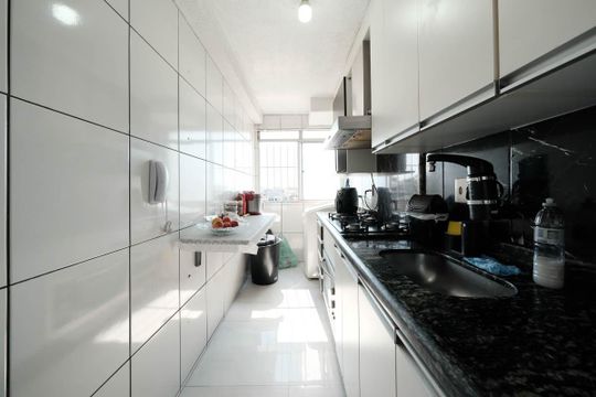 Cozinha de apartamento à venda com 3 quartos, 108m² em Jardim Sao Nicolau, São Paulo