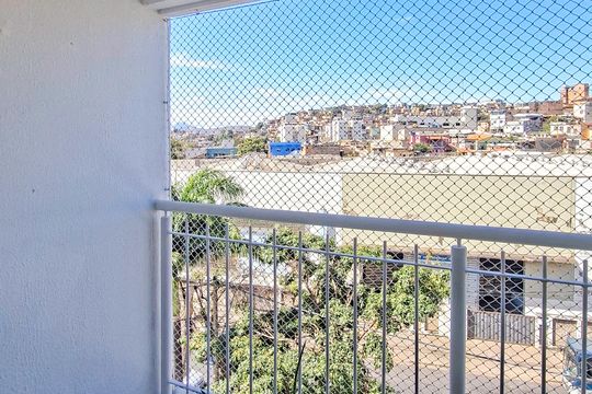 Varanda da Sala de apartamento para alugar com 3 quartos, 63m² em Pompéia, Belo Horizonte