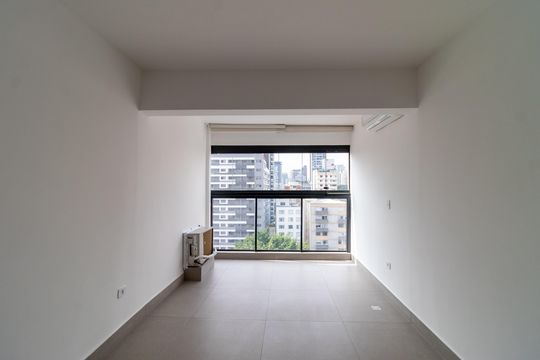 Sala de apartamento para alugar com 1 quarto, 38m² em Pompeia, São Paulo