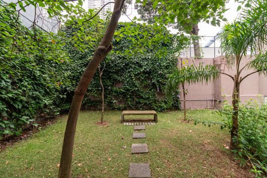 Área comum - Jardim de apartamento para alugar com 1 quarto, 38m² em Pompeia, São Paulo