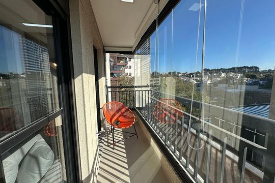 Varanda de apartamento para alugar com 1 quarto, 41m² em Empresarial 18 do Forte, Barueri