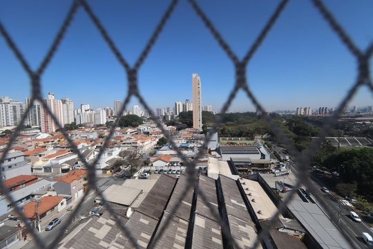 Varanda da Sala de apartamento à venda com 2 quartos, 59m² em Tatuapé, São Paulo