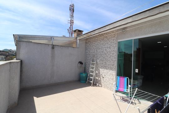 Cobertura de apartamento à venda com 2 quartos, 110m² em Vila Camilópolis, Santo André