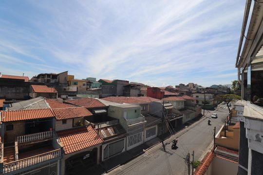 Vista Cobertura de apartamento à venda com 2 quartos, 110m² em Vila Camilópolis, Santo André