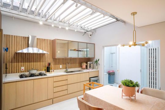 Cozinha de apartamento à venda com 2 quartos, 92m² em Santo Antônio, São Caetano do Sul