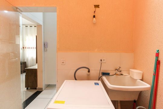 Área de Serviço de casa de condomínio à venda com 2 quartos, 62m² em Vila Progresso (zona Leste), São Paulo