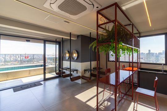Área comum - Bar de kitnet/studio à venda com 1 quarto, 23m² em Jardim Paulista, São Paulo