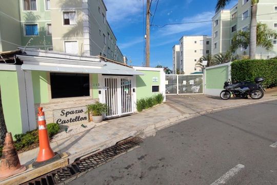 Fachada do Condomínio de apartamento à venda com 2 quartos, 50m² em Vila Carminha, Campinas