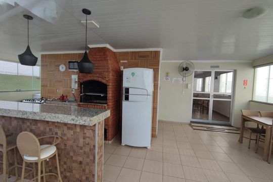 Área comum - Churrasqueira de apartamento à venda com 2 quartos, 50m² em Vila Carminha, Campinas