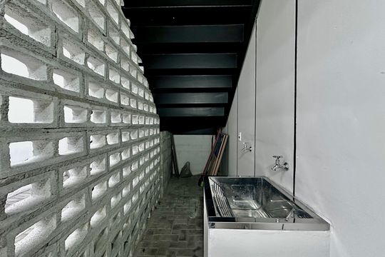 Lavanderia de kitnet/studio para alugar com 1 quarto, 50m² em Santo Amaro, São Paulo