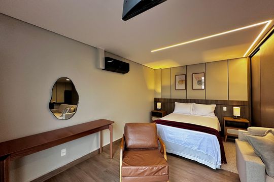 Quarto de kitnet/studio para alugar com 1 quarto, 50m² em Santo Amaro, São Paulo