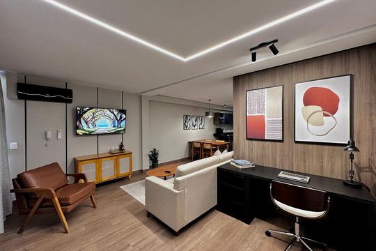 Apartamento para alugar com 1 quarto, 50m² em Santo Amaro, São Paulo