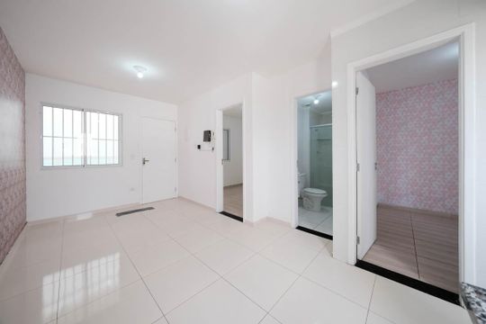 Sala/Cozinha de apartamento para alugar com 2 quartos, 37m² em Vila Guilhermina, São Paulo
