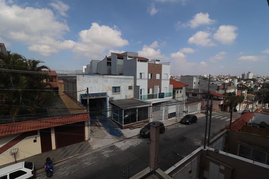 Vista Varanda da Suíte de apartamento à venda com 3 quartos, 160m² em Vila Humaita, Santo André